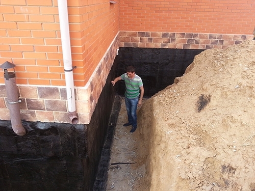 Гидроизоляция подвалов и фундаментов